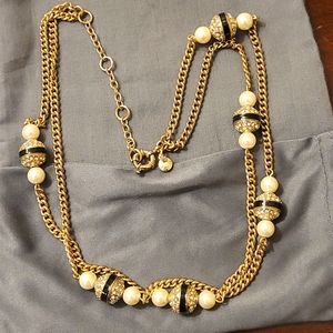 J Crew Double Strand Necklace